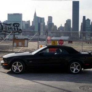 MoStang NYC Skyline