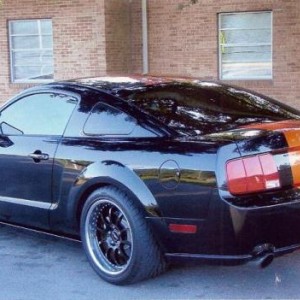 Wife's car with the Kinesis wheels