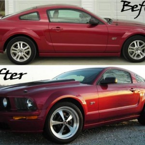 05 GT Before and After pic
