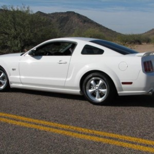 '08 GT in the Arizona Desert