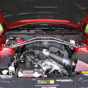 Engine bay.