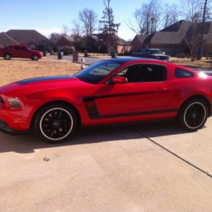 2012 Boss 302... and she is all mine!