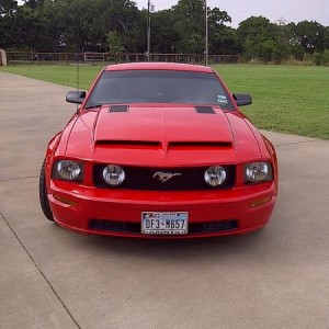 Front shot of Big Red
