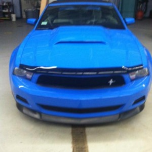 New Ford hood scoop from Roush
