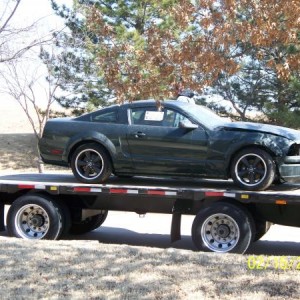 First picture of her on the flatbed