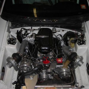 Twin turbo 95 gt,old project