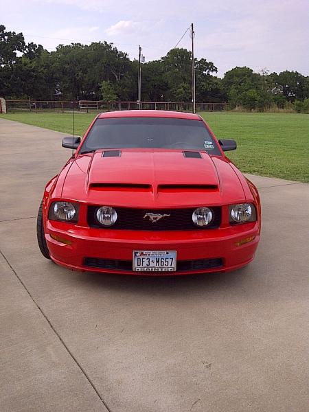 Front shot of Big Red
