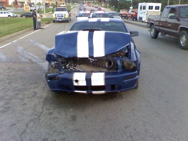 I know it's most likly a sin to post this on this forum. but this is end for this ride i wish i could have kept it so bad.. It was my first mustang. I