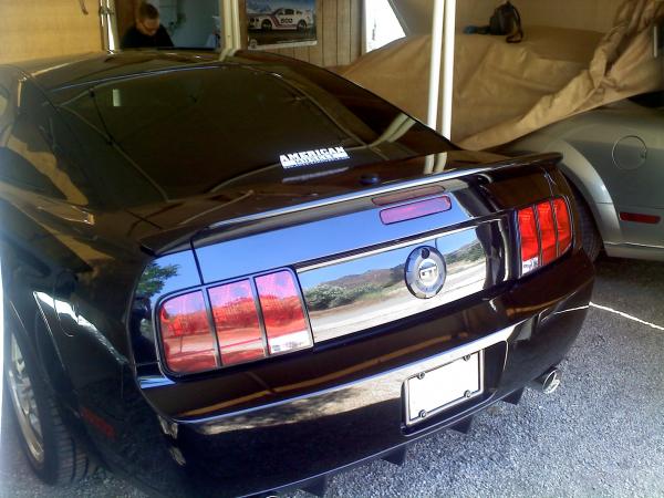 just added Shelby GT500 rear spoiler