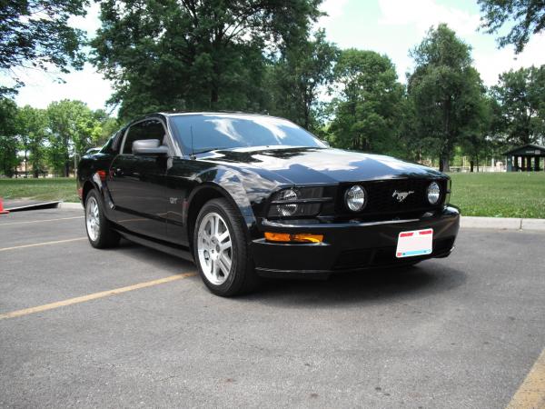 Side view with headlight splitters