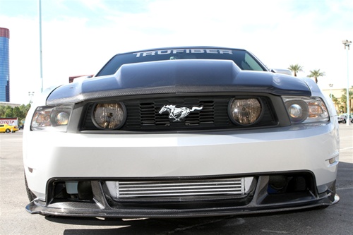 Trucarbon cf 3 inch cowl and front valance
