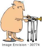 30774-clip-art-graphic-of-a-nude-old-white-senior-man-wearing-only-slippers-using-a-walker-with-a-horn-his-penis-sagging-down-to-the-floor-by-djart.jpg