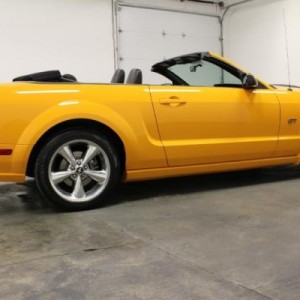 My Orange 08 Mustang GT Conv.