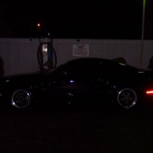 Night shot after wash