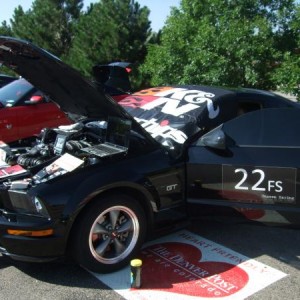 Saleen Nationals Car show in Castle Rock colorado
