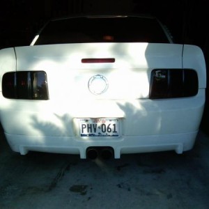 smoked taillights