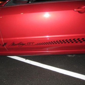 New rocker stripe
