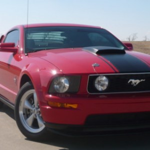 2007 Mustang GT with some Mach1/Boss enhancements.