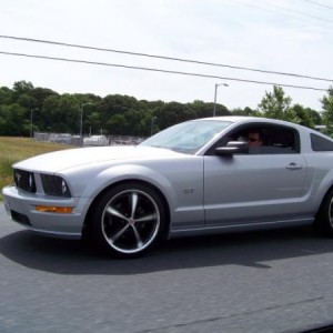 Wheels spinning