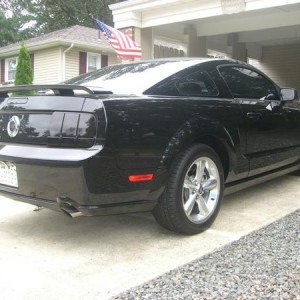 pics from when she was new ...window and tail light tint was the only mod