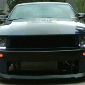 Showing the Led under the headlights