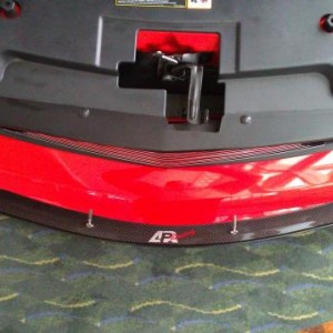APR Carbon Fiber Front wind splitter