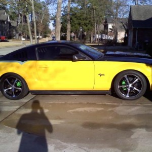 side view all washed up