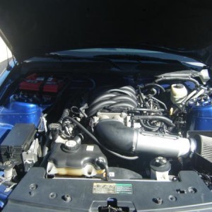 recent engine pic. jlt cai, pypes shorty headers