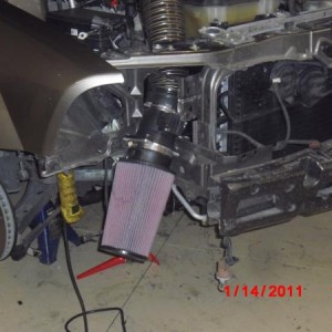 Air filter installation