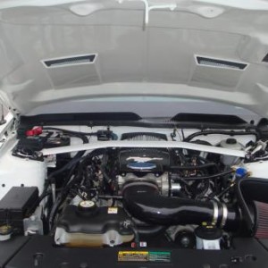 under hood