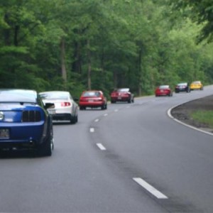 001 (Small)   Tail of the dragon, 20 members of our club attended