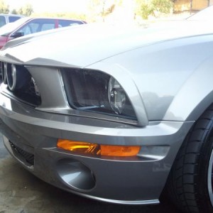 Headlight Extensions of Cervini's M1 Hood Kit