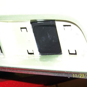 painted scoops black while on the car