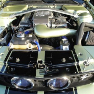 Engine top view