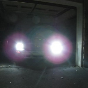 headlight change to HID.  July 2011.