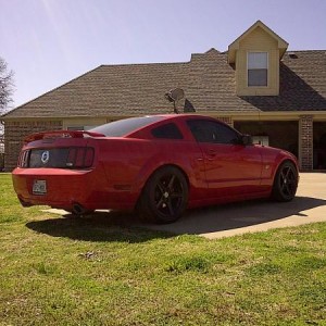 Big Red Side Shot
