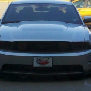 Blacked out