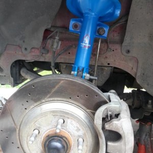 New strut installed