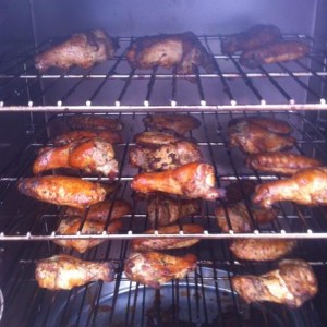 Smoked wings
