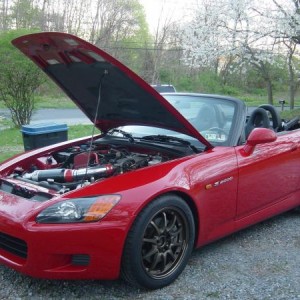 2003 Honda S2000 - H&R Coilovers, Bronze Volk CE-28n, Corner Balanced, Rear Bump Steer Kit, PRM Intake