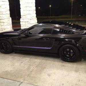 Sitting pretty night before a show