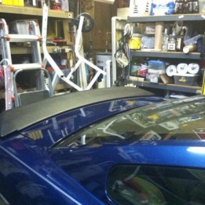 wing installed