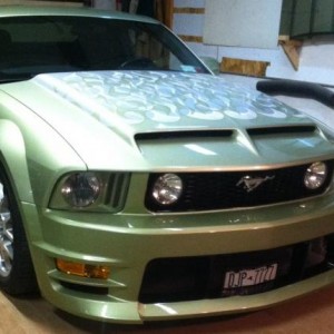 New racer boy front fascia installed