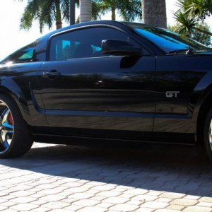 Staggered Wheels.