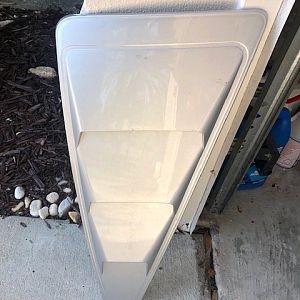 mustang quarter window louvers
