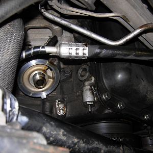 Oil Filter Adapter Dark