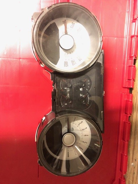 10-12 mustang speedometer head