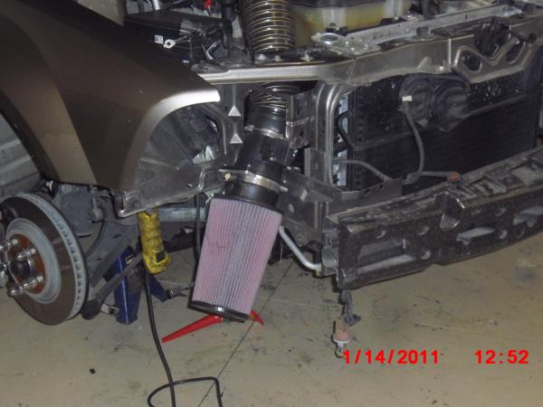 Air filter installation