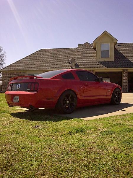 Big Red Side Shot
