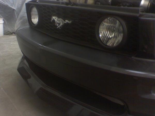 close up front